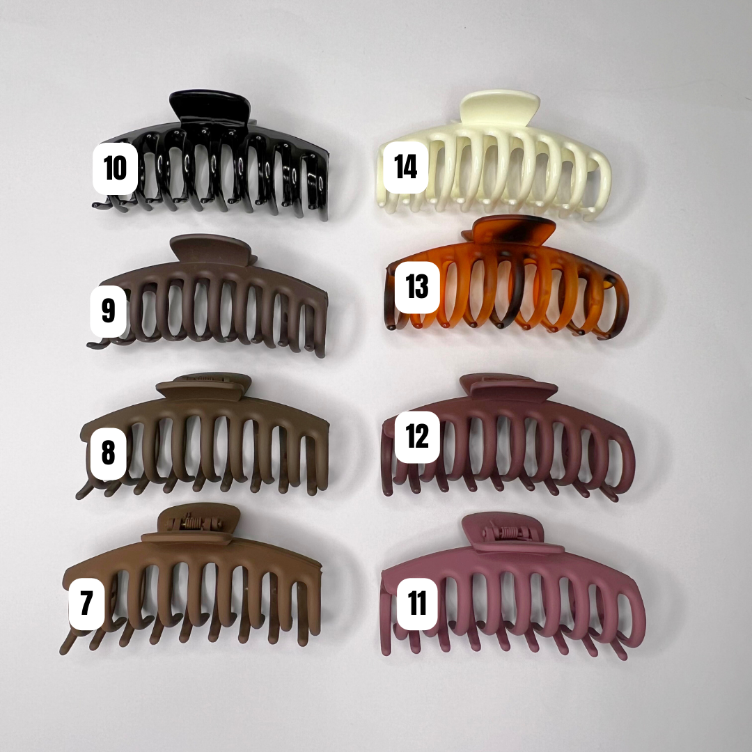 Clearance Hair Claws - Discontinuing Styles, Limited Colours